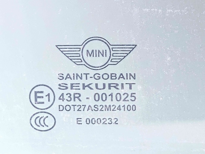 Geam usa dreapta fata MINI Cooper (R56) [Fabr 2006-2014] OEM