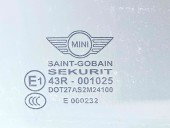 Geam usa dreapta fata MINI Cooper (R56) [Fabr 2006-2014] OEM
