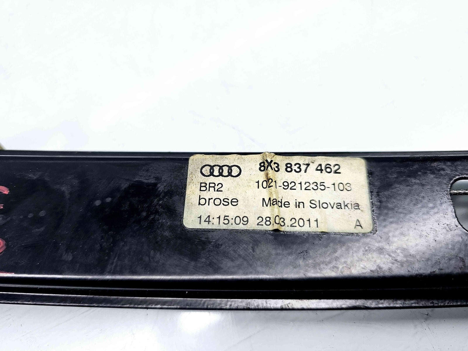 Macara electrica geam dreapta fata Audi A1 (8X1) [Fabr 2010-2018] 8X3837462 - imagine 4