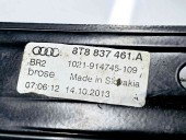Macara electrica geam stanga fata Audi A5 Sportback (8TA) [Fabr 2009-2015] 8T8837461A