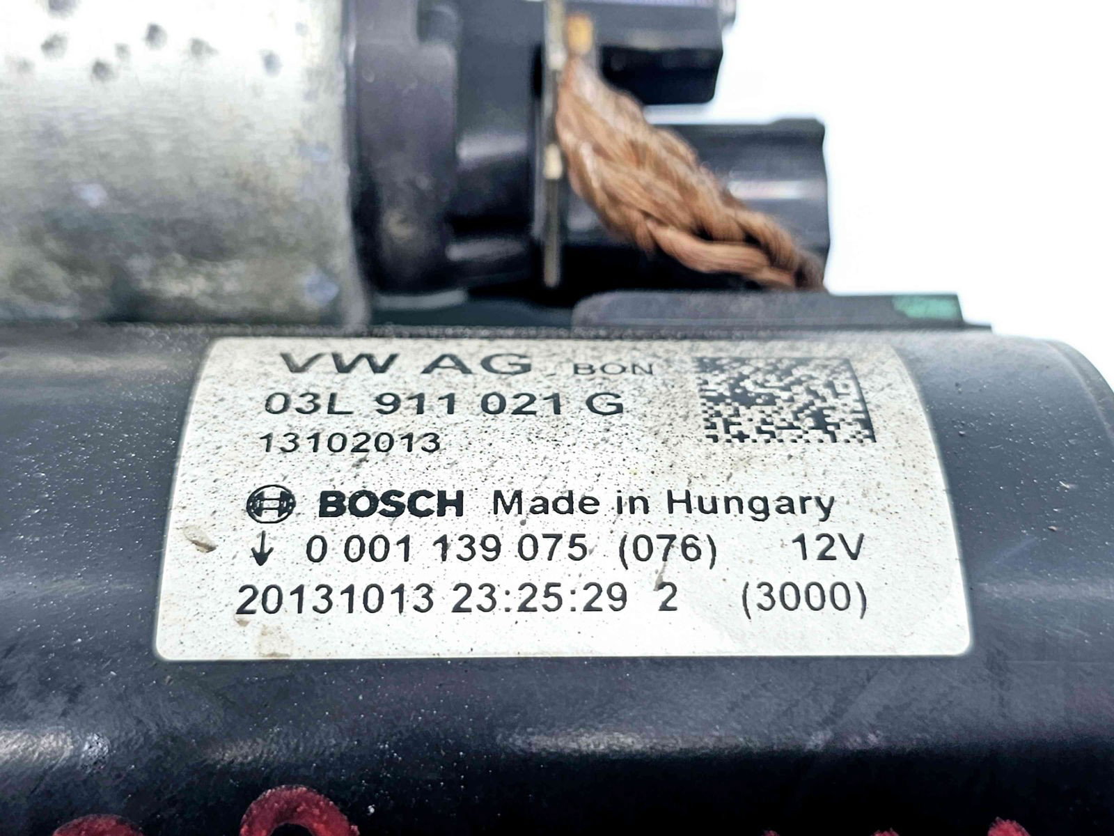 Electromotor 10 dinti AUDI Q5 (8RB) [ Fabr 2008-2016] 03L911021H 2.0 TDI CGLC130KW / 177CP - imagine 4