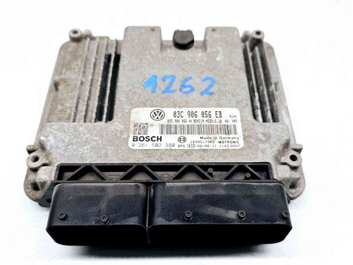 Calculator motor ECU Skoda Octavia 2 Combi (1Z5) [Fabr 2004-2013] 03C906056EB | 0261S02380 1.6 Benz BLF 85KW / 115CP