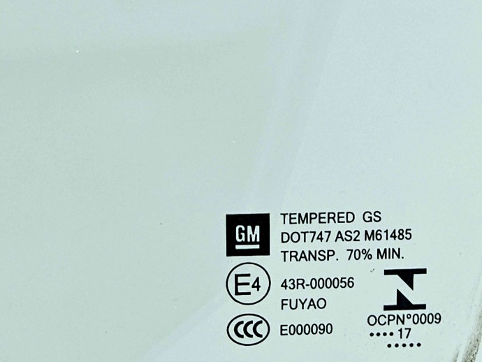 Geam usa stanga fata Opel Insignia B Combi [Fabr 2017-prezent] OEM