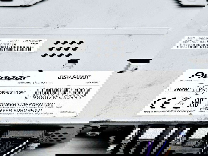  Radio CD Iveco Daily IV Van [Fabr 2006-2012] AFTERMARKET