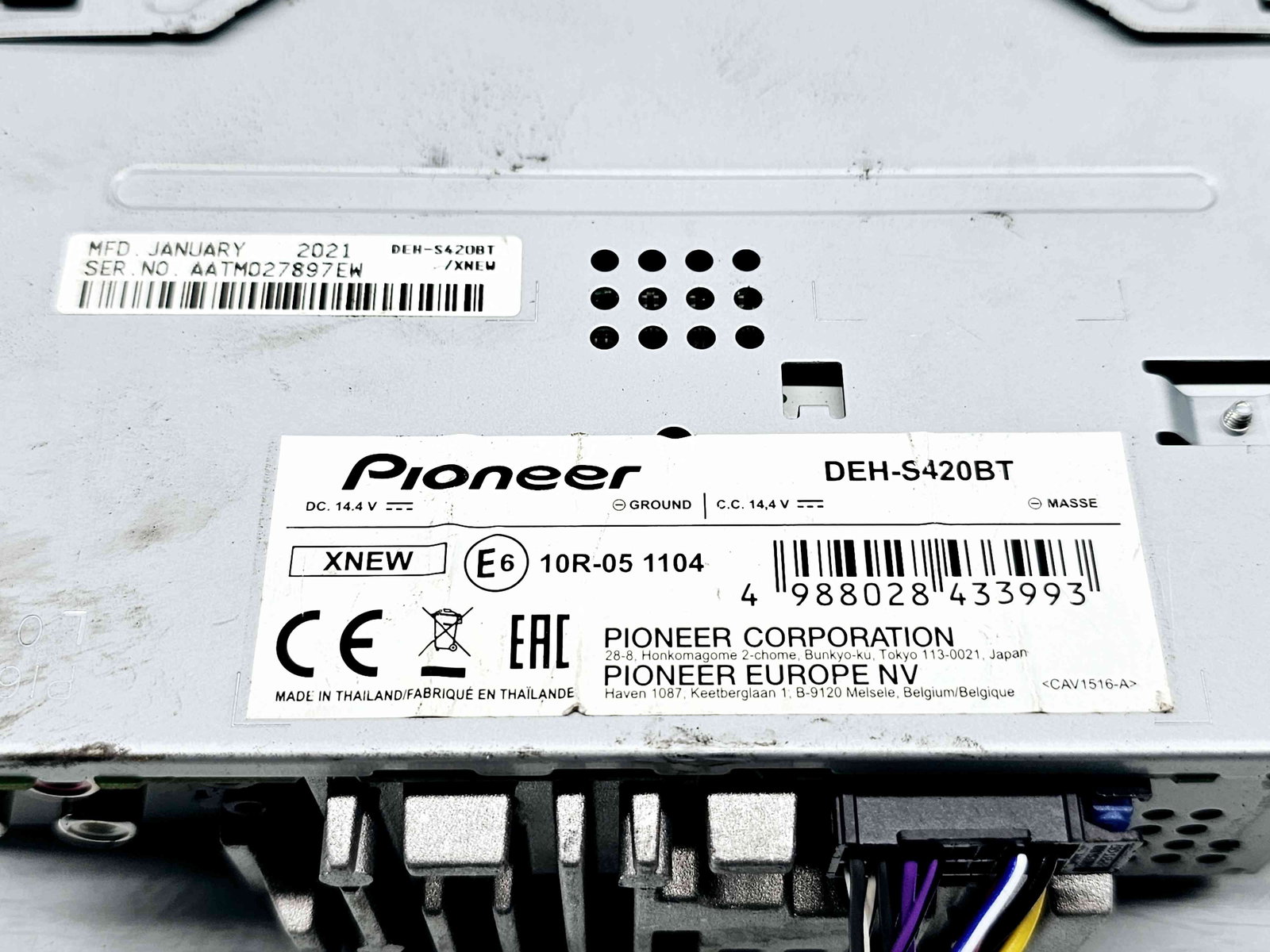 Radio CD Iveco Daily IV Van [Fabr 2006-2012] AFTERMARKET - imagine 5