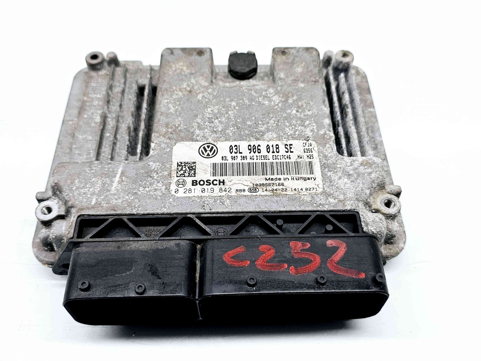 Calculator motor ECU Skoda Yeti (5L) [Fabr 2009-2020] 03L906018SE n 0281019842 2.0 TDI CFJA 125KW / 170CP - imagine 2