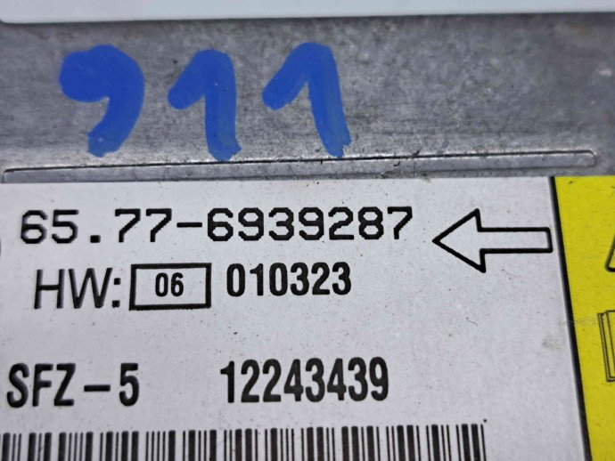 Calculator airbag Bmw 5 (E60) [Fabr 2004-2010] 6939287  