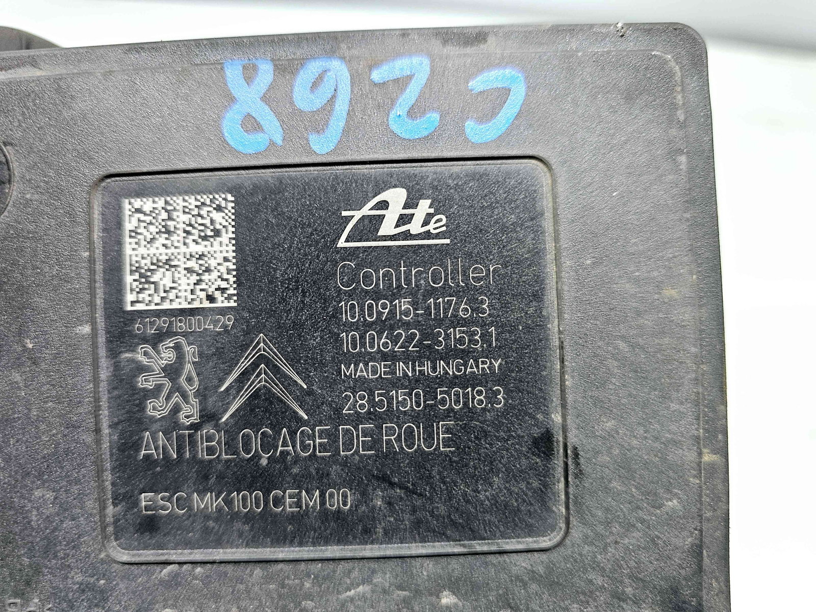 Pompa ABS Peugeot 208 [Fabr 2012-2024] 10091511763/9804161580 1.4 HDI DV4C 50KW / 68CP - imagine 4