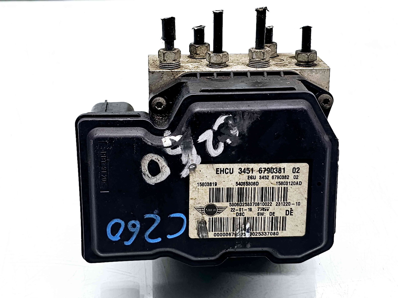 Pompa ABS MINI Cooper (R56) [Fabr 2006-2014] 15803819 1.4 B N12B14O0 70KW / 95CP - imagine 6