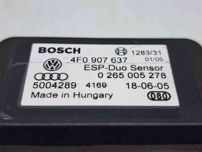  SENZOR ESP Audi A6 (4F2, C6) [Fabr 2004-2010] 4F0907637