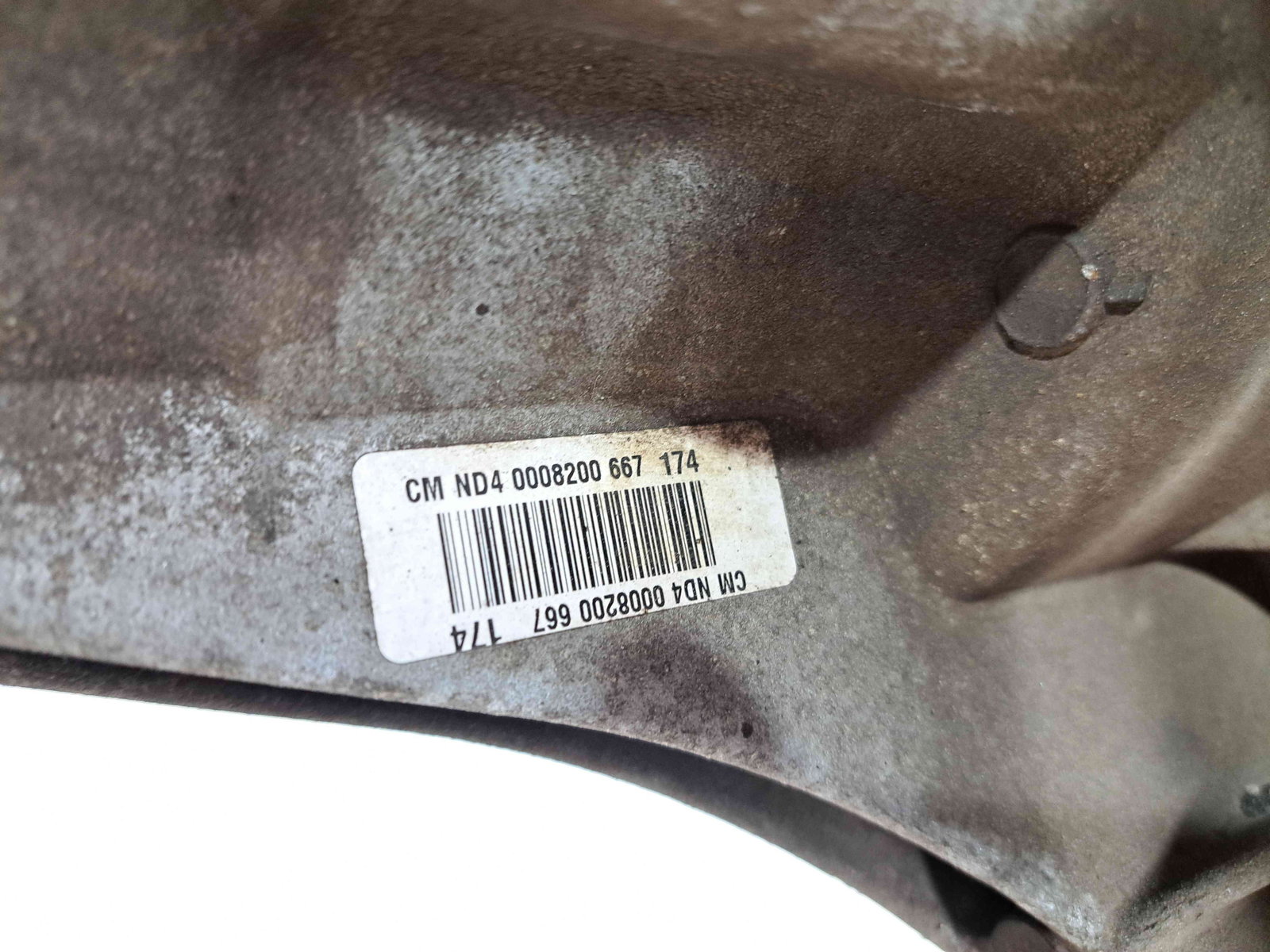 Cutie viteze manuala 6 trepte Renault Megane 3 Combi [Fabr 2008-2015] ND4 011 1.6 DCI R9M402 96KW / 130CP - imagine 5