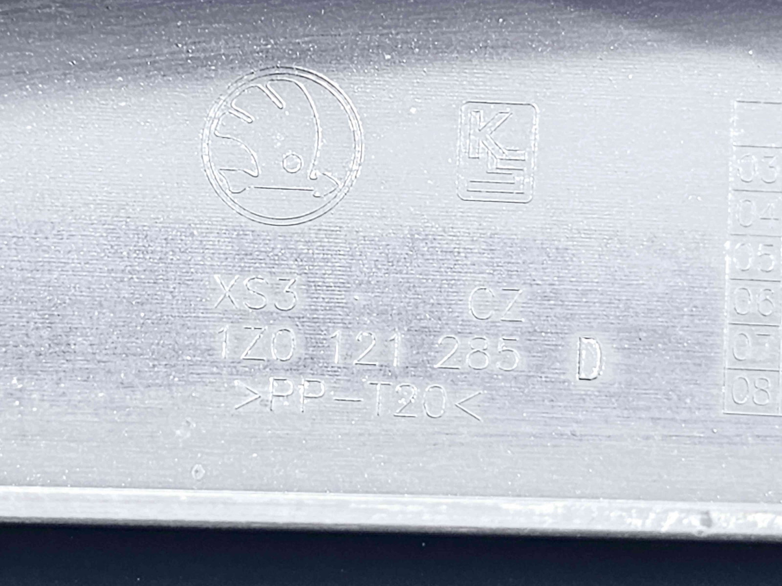 Deflector aer Skoda Octavia 2 Combi (1Z5) [Fabr 2004-2013] 1Z0121285D - imagine 6