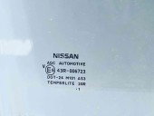 Geam usa dreapta spate Nissan Qashqai [Fabr 2007-2014] OEM
