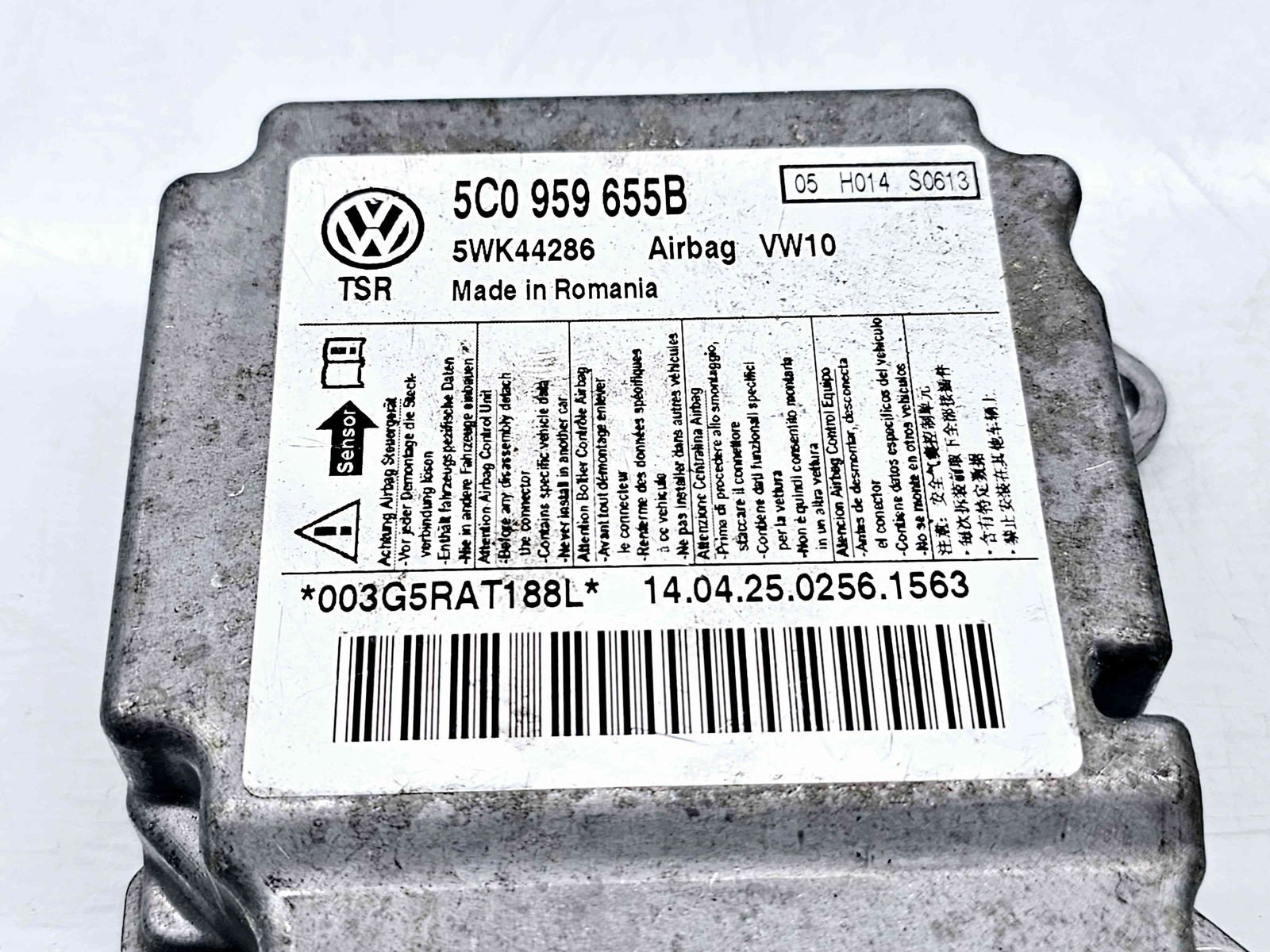Calculator airbag Volkswagen Golf 6 (5K1) [Fabr 2009-2013] 5C0959655B 2.0 TDI CFJA 125KW / 170CP - imagine 3