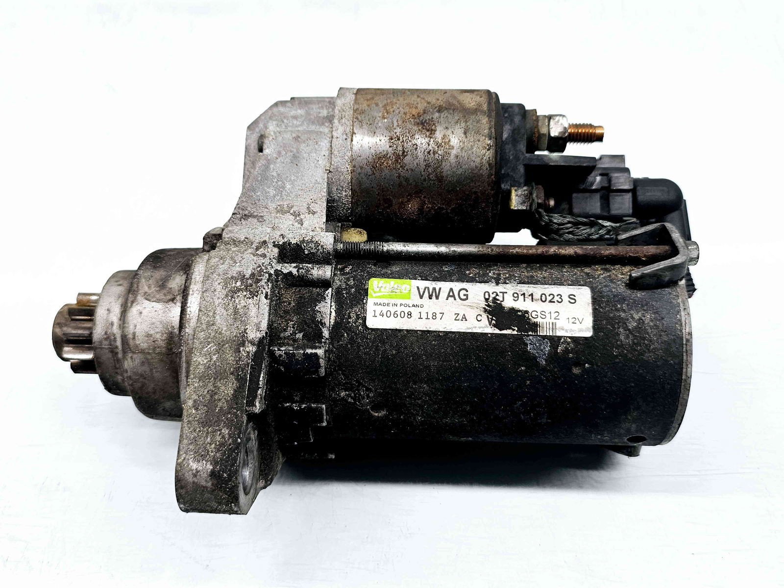 Electromotor 10 dinti Seat Ibiza 5 (6J5) [Fabr 2008-2017] 02T911023S 1.6 Benz BLF85KW / 115CP - imagine 1