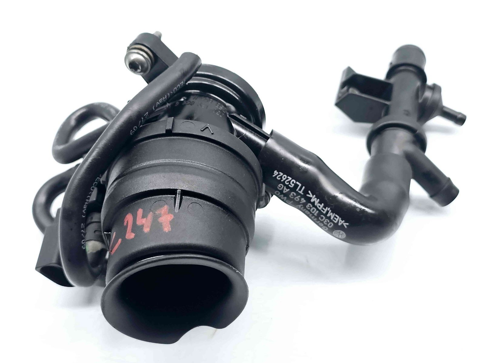 Tub intercooler Seat Leon (1P1) [Fabr 2005-2011] 03C129656C 1.4 Benz CAXA 90KW / 122CP 1.4 Benz CAXA 90KW / 122CP - imagine 4