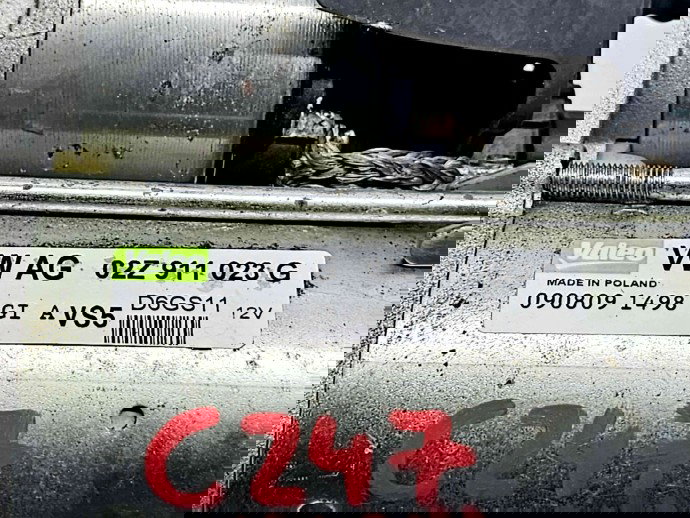   Electromotor 10 dinti AUDI A3 Sportback (8PA) [Fabr 2004-2013] 02Z911023G  1.4 Benz CAXA90KW / 122CP  1.4 Benz CAXA90KW / 122CP