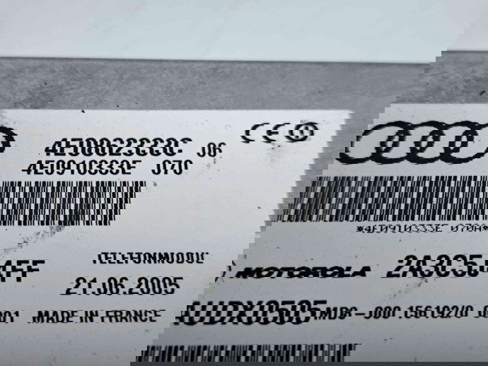  Modul bluetooth Audi A6 (4F2, C6) [Fabr 2004-2010] 4E0862333C