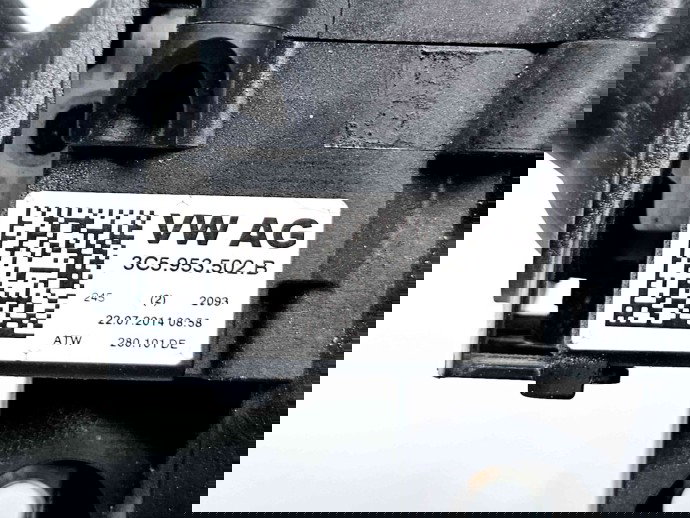  Ansamblu manete Volkswagen Passat B7 (362) [Fabr 2010-2014] 3C5953501CN