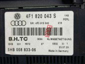  Panou comanda clima Audi A6 (4F2, C6) [Fabr 2004-2010] 4F1820043S