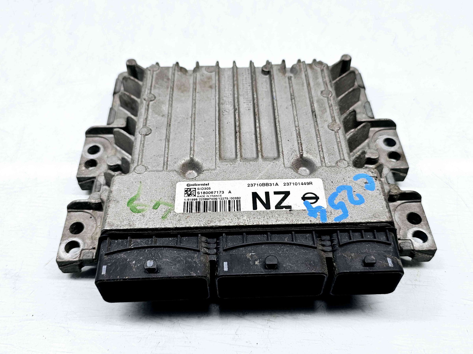 Calculator motor ECU Nissan Qashqai [Fabr 2007-2014] 23710BB31A n 237101449R 1.5 DCI K9KLHJ2 81KW / 110CP - imagine 2