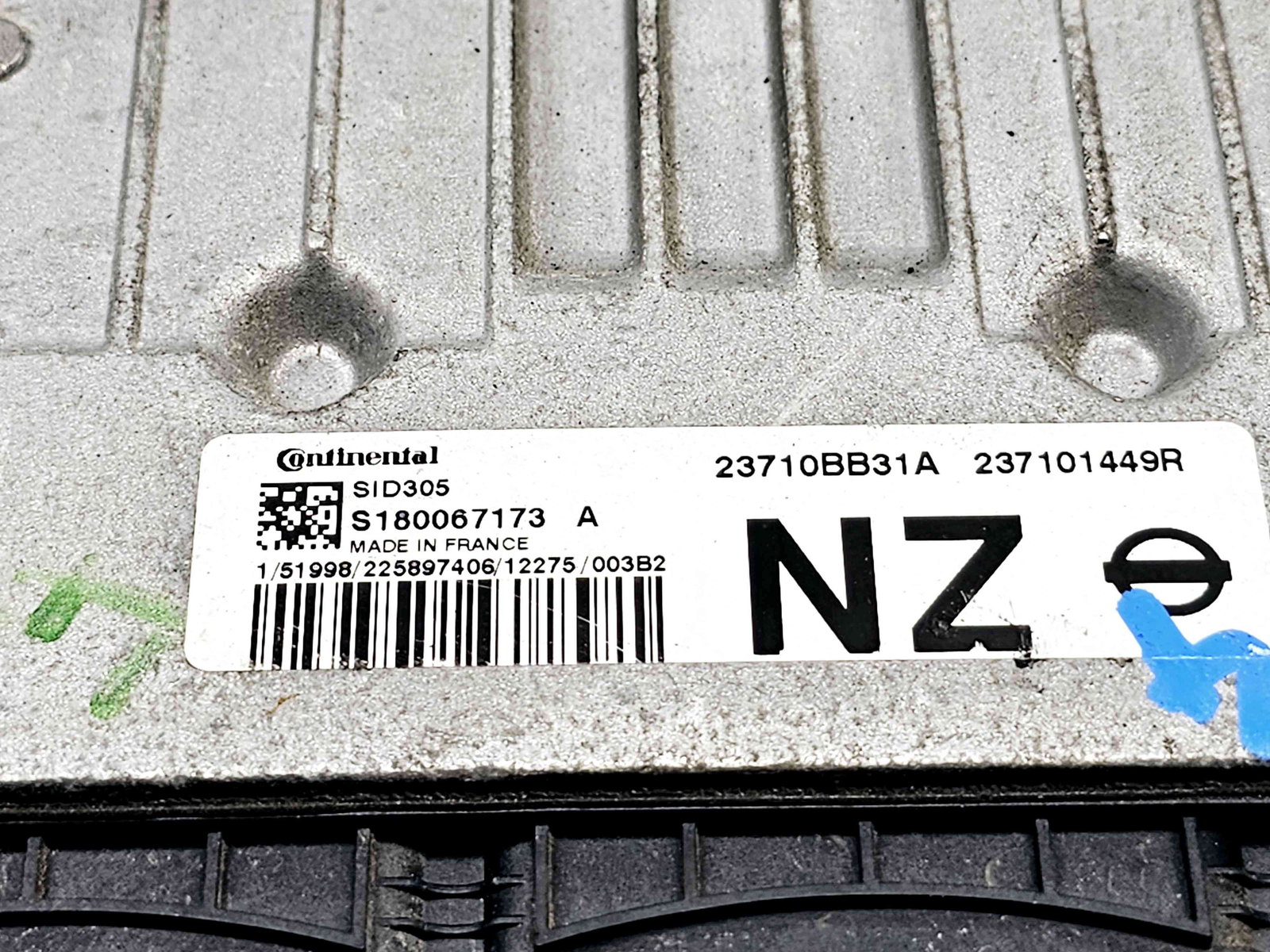 Calculator motor ECU Nissan Qashqai [Fabr 2007-2014] 23710BB31A n 237101449R 1.5 DCI K9KLHJ2 81KW / 110CP - imagine 3