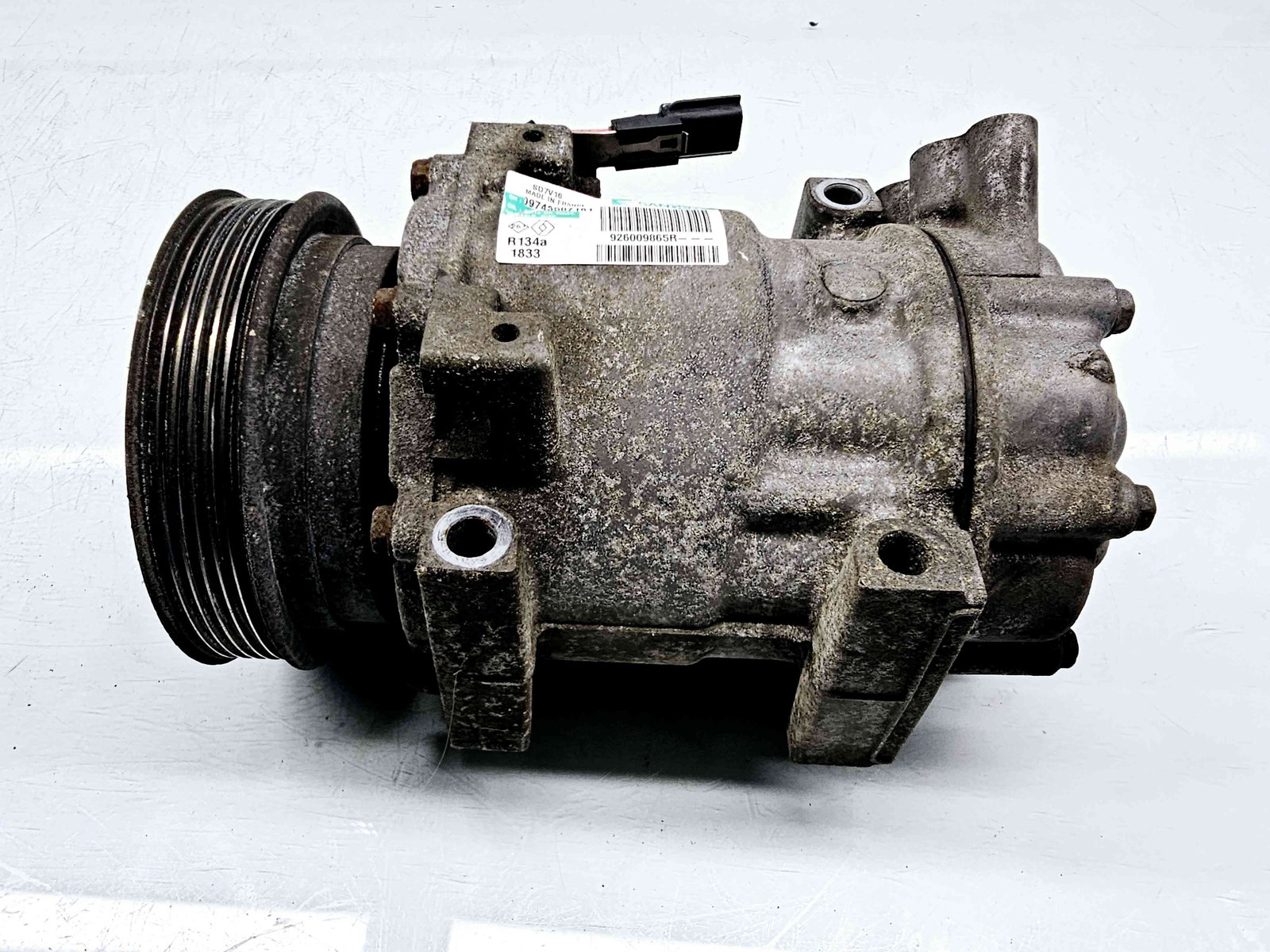 Compresor clima Nissan Qashqai [Fabr 2007-2014] 926009865R 1.5 DCI K9K LH2 81KW / 110CP - imagine 7