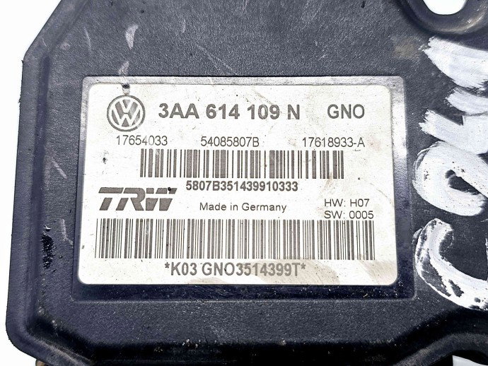Pompa ABS Volkswagen  Volkswagen Passat B7 (362) [Fabr 2010-2014] 3AA614109N 2.0 TDI CFFB 103KW / 140CP  