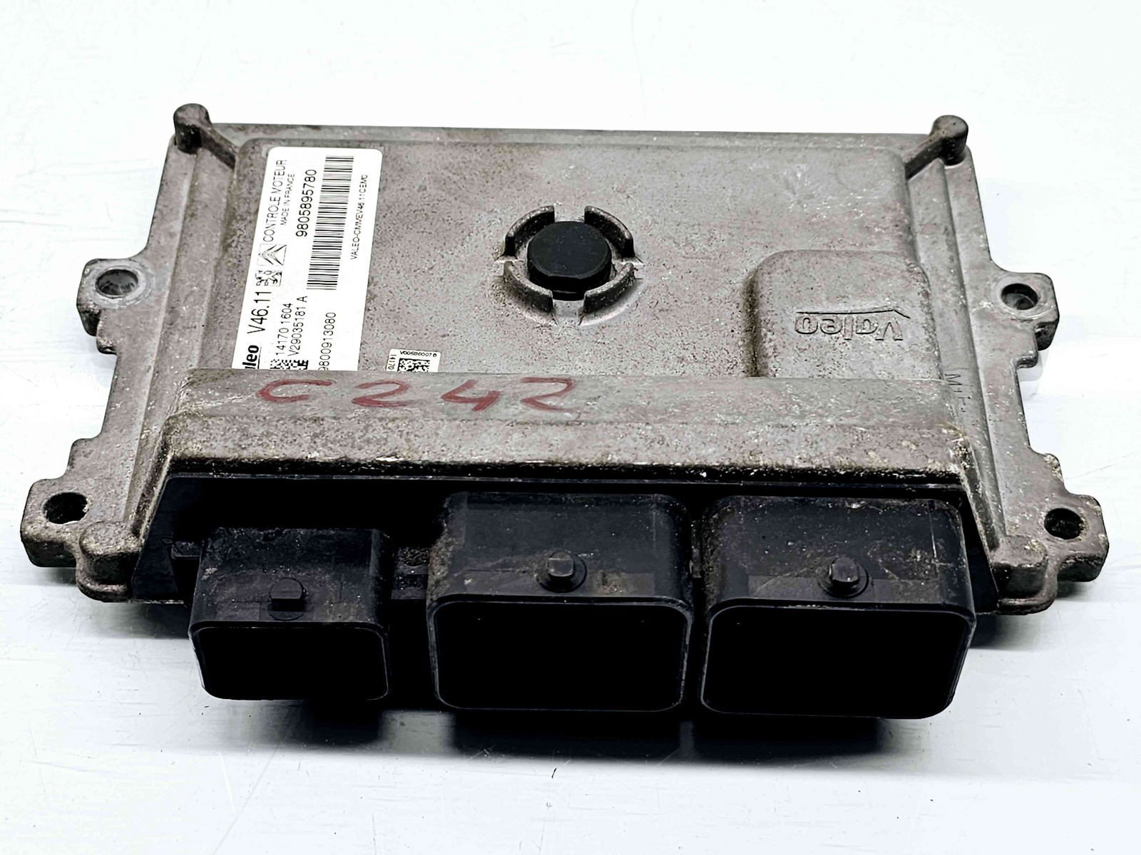 Calculator motor ECU PEUGEOT 208 [Fabr 2012-prezent] 9805895780 1.2 Benz EB2 60KW / 82CP - imagine 1