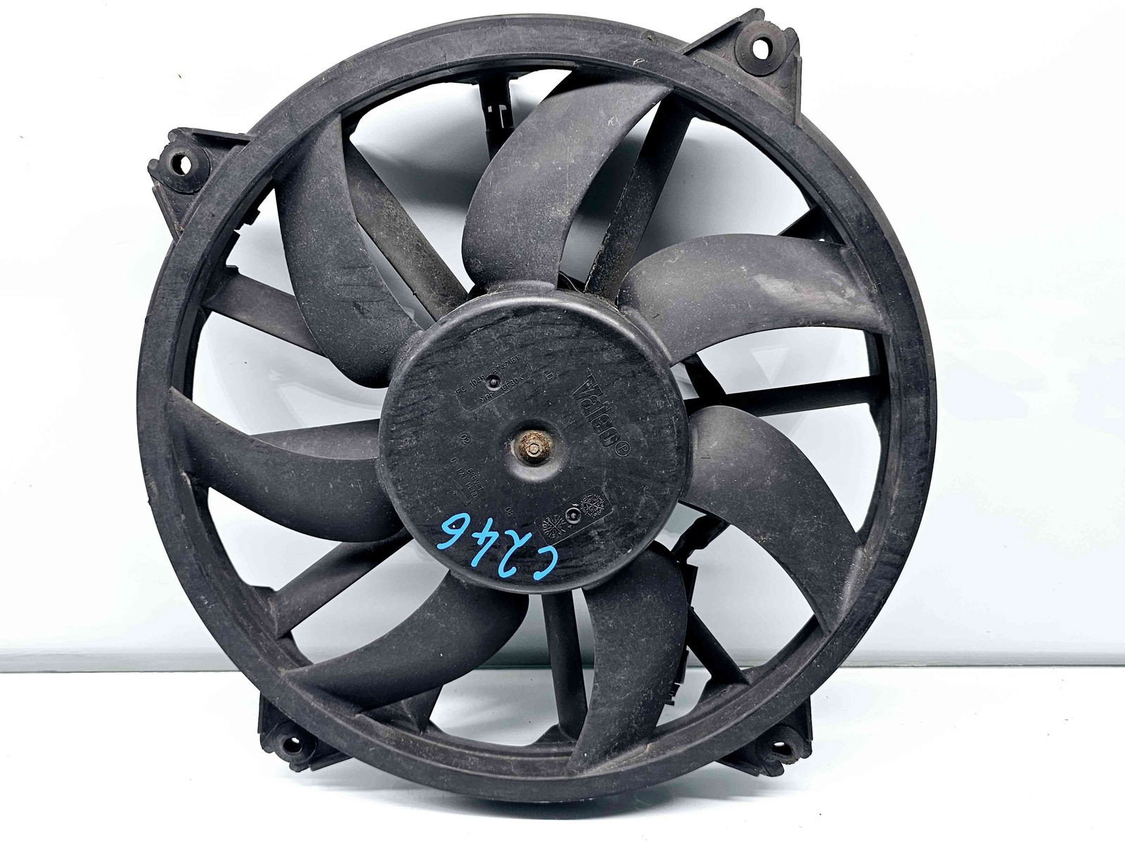 Electroventilator Citroen C3 (I) [ Fabr 2002-2009] 9661571480 1.6 Benz EP6 88KW / 120CP - imagine 1