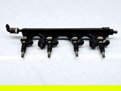 Rampa injectoare  Citroen C4 (I) Picasso [ Fabr 2006-2013] V757564580 1.6 Benz EP6 88KW / 120CP  