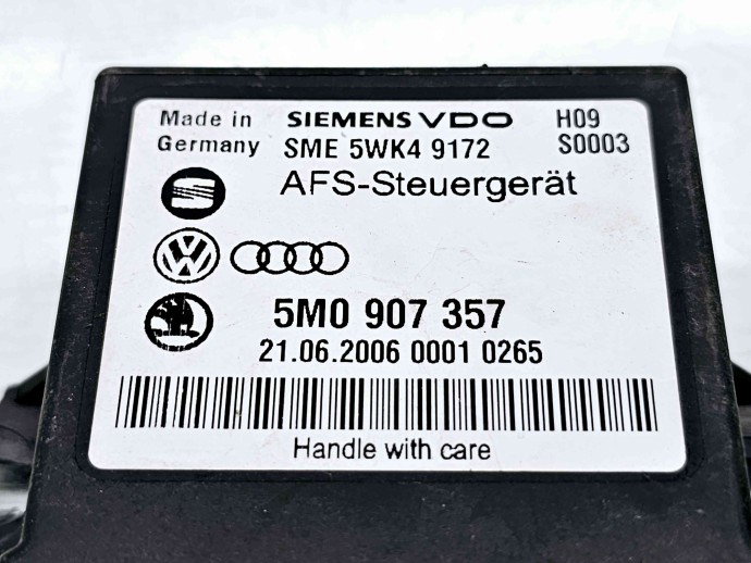  Modul control lumini Volkswagen Golf 6 (5K1) [Fabr 2009-2013] 5M0907357