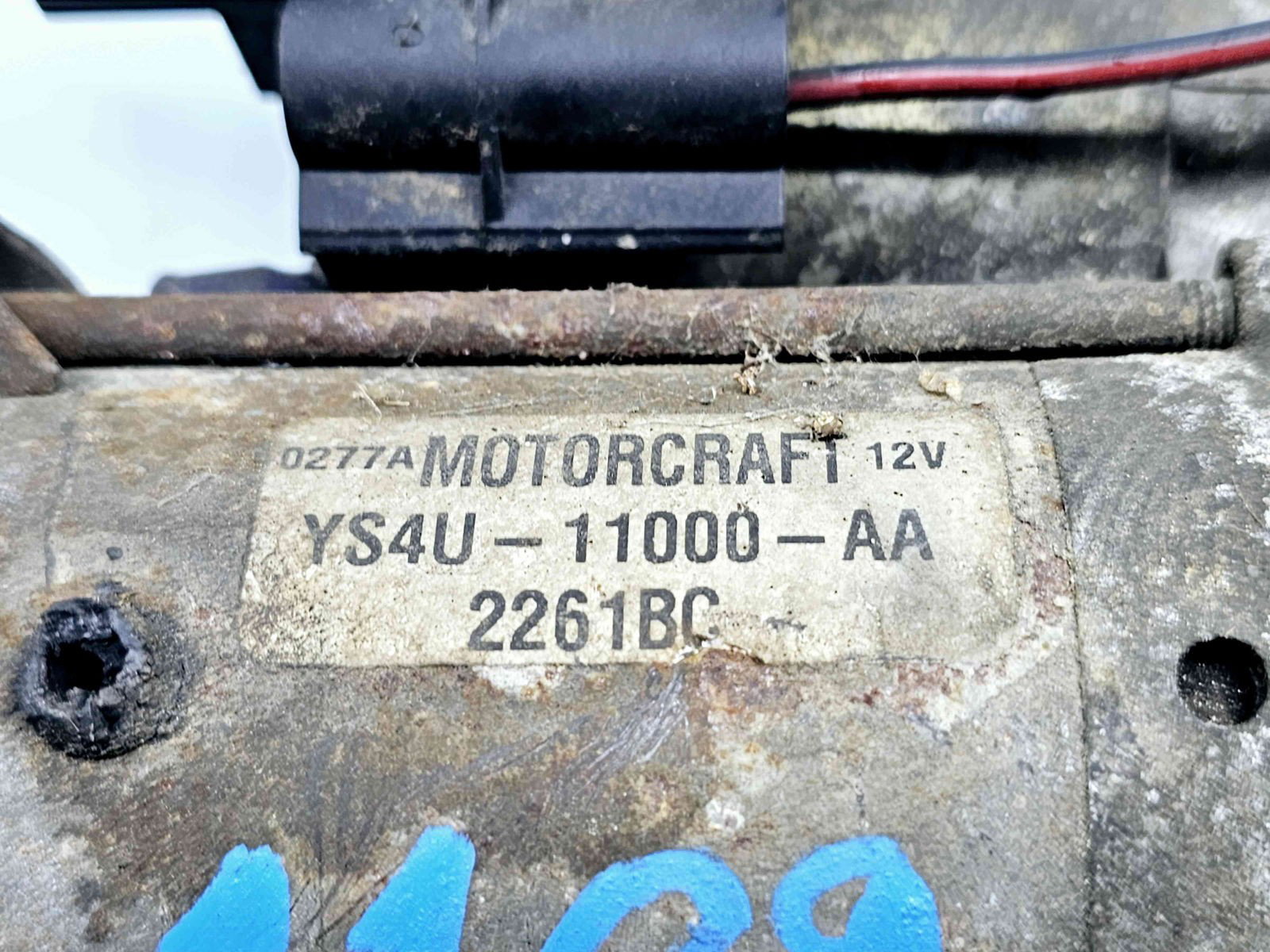 Electromotor 10 dinti Ford C-Max 1 [Fabr 2007-2010] YS4U-11000-AA 1.6 Benz FYDB74KW / 100CP - imagine 4