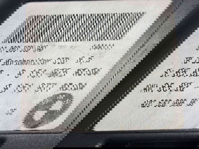  Display bord Bmw 5 (E60) [Fabr 2004-2010] 9151975