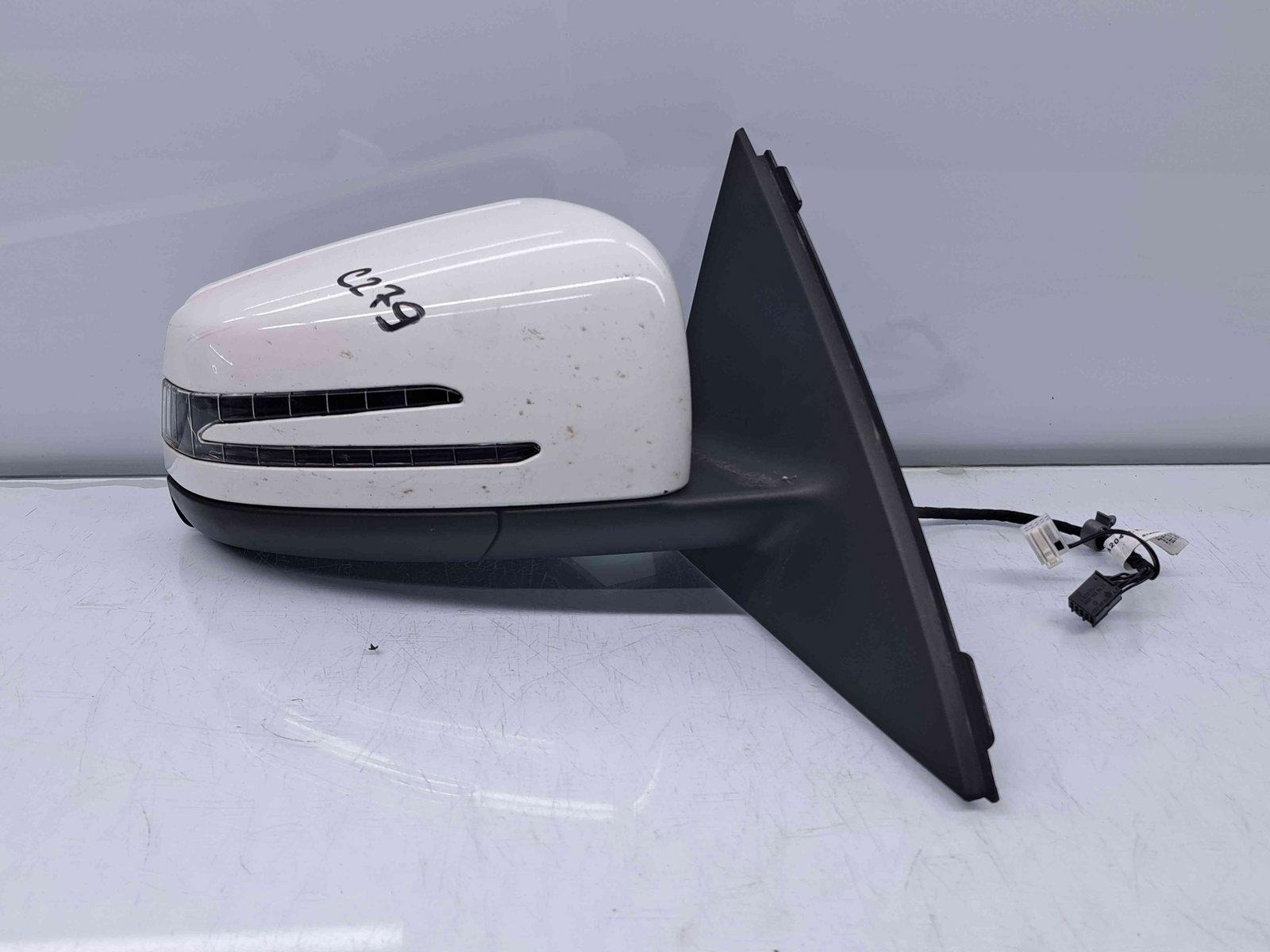 Oglinda dreapta Mercedes Clasa C Coupe (C204) Facelift AMG [Fabr 2011-2015] 149 Alb Polar - imagine 2