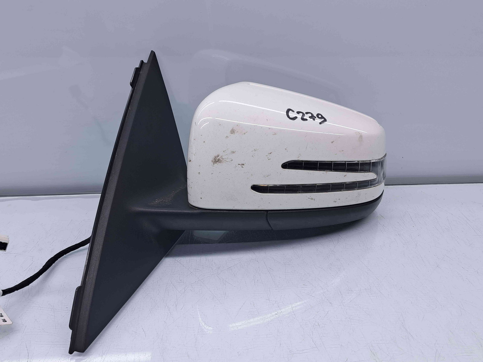 Oglinda stanga Mercedes Clasa C Coupe (C204) Facelift AMG [Fabr 2011-2015] 149 Alb Polar - imagine 3