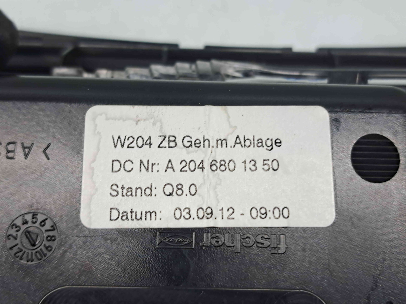 Scrumiera Mercedes Clasa C Coupe (C204) Facelift AMG [Fabr 2011-2015] A2046801350 - imagine 4