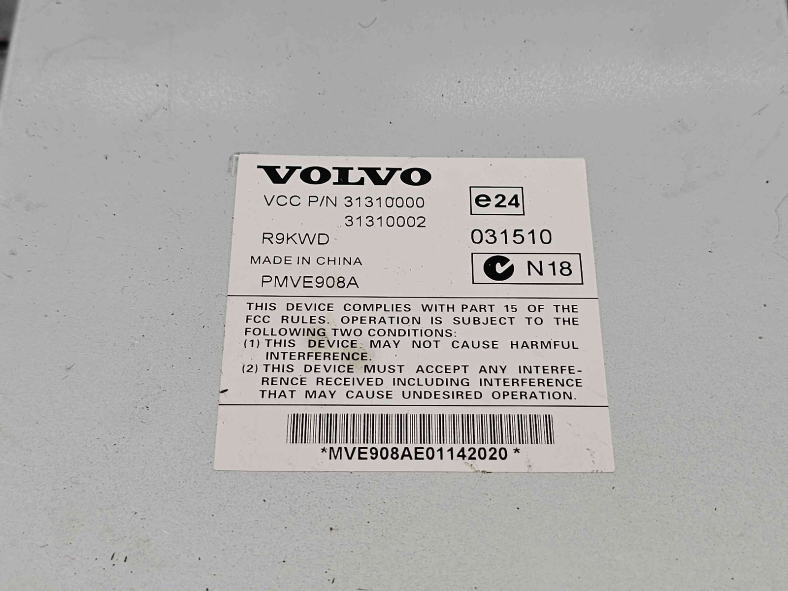 Amplificator audio Volvo XC90 [Fabr 2002-2014] 31310000 - imagine 3