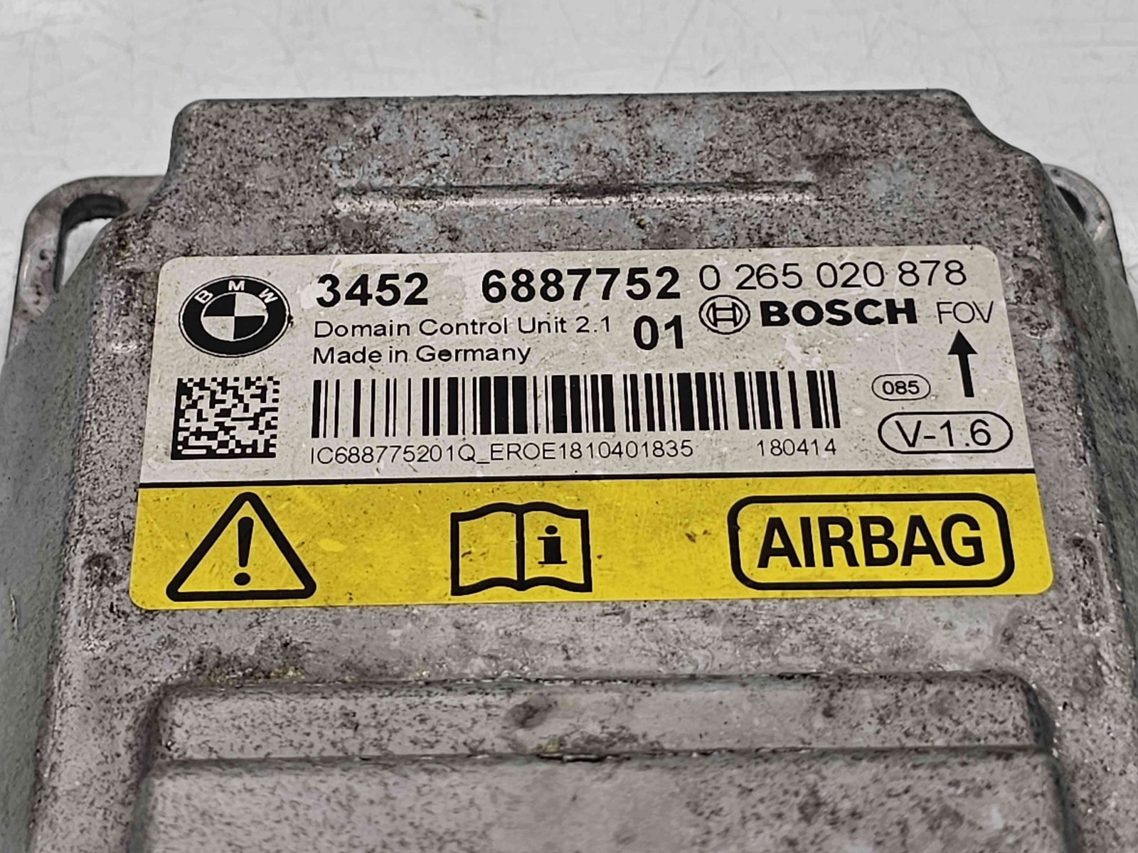 Calculator airbag Bmw 4 Gran Coupe (F36) Facelift [Fabr 2014-prezent] 6887752 2.0 B47D20 140KW / 190CP - imagine 4