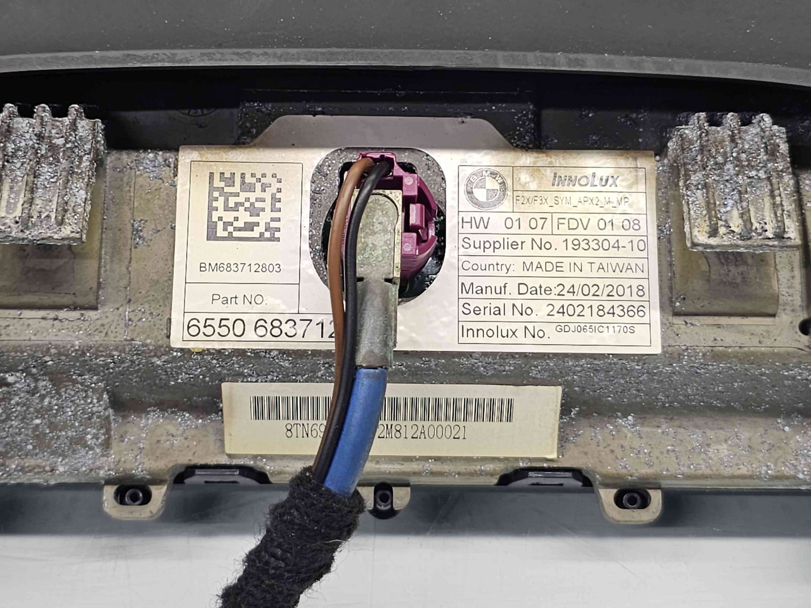 Display bord Bmw 4 Gran Coupe (F36) Facelift [Fabr 2014-prezent] 6837128 - imagine 3