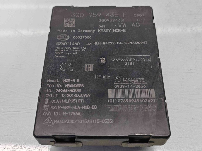  Modul control Keyless Entry Volkswagen Passat B8 (3G2) [Fabr 2015-prezent] 3Q0959435F