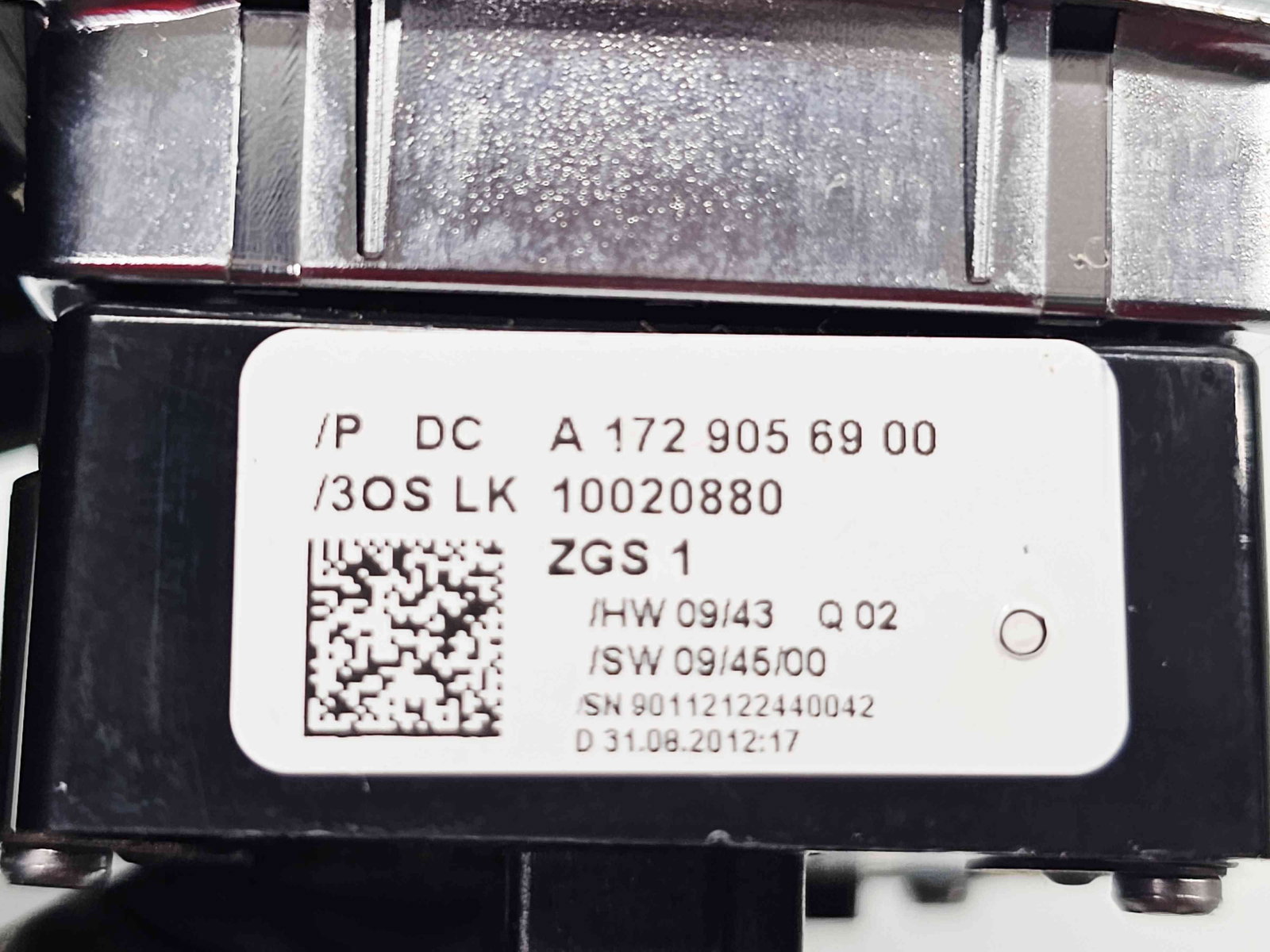 Butoane comanda geamuri sofer Mercedes Clasa C Coupe (C204) Facelift AMG [Fabr 2011-2015] A1729056900 - imagine 5