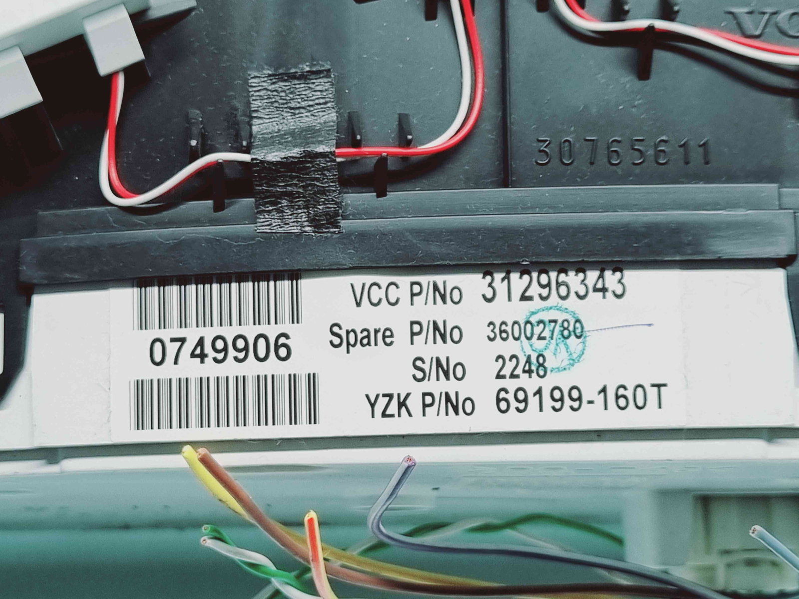 Ceas bord Volvo XC90 [Fabr 2002-2014] 31296343 - imagine 4