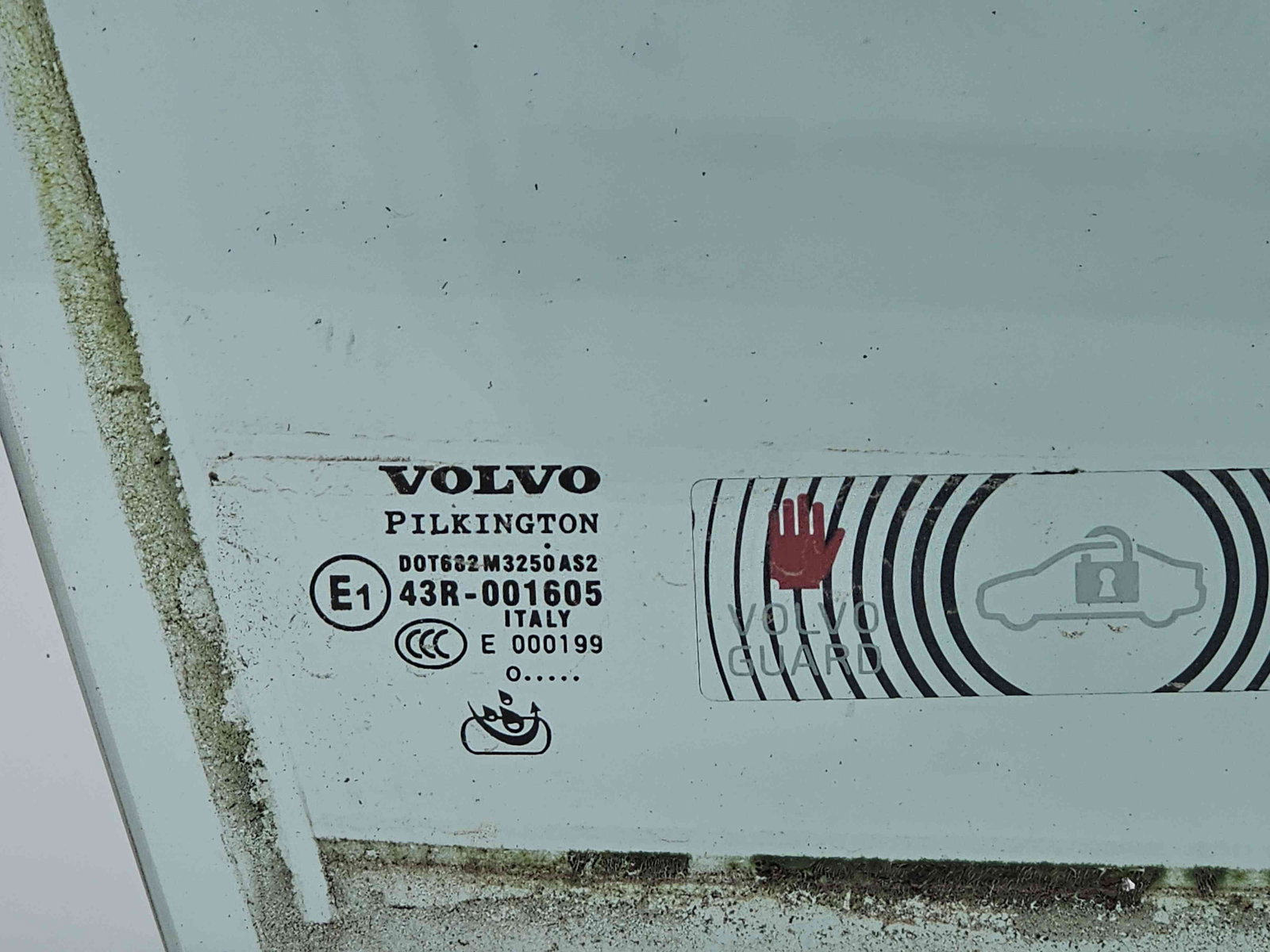 Geam usa dreapta fata Volvo XC90 [Fabr 2002-2014] OEM - imagine 2