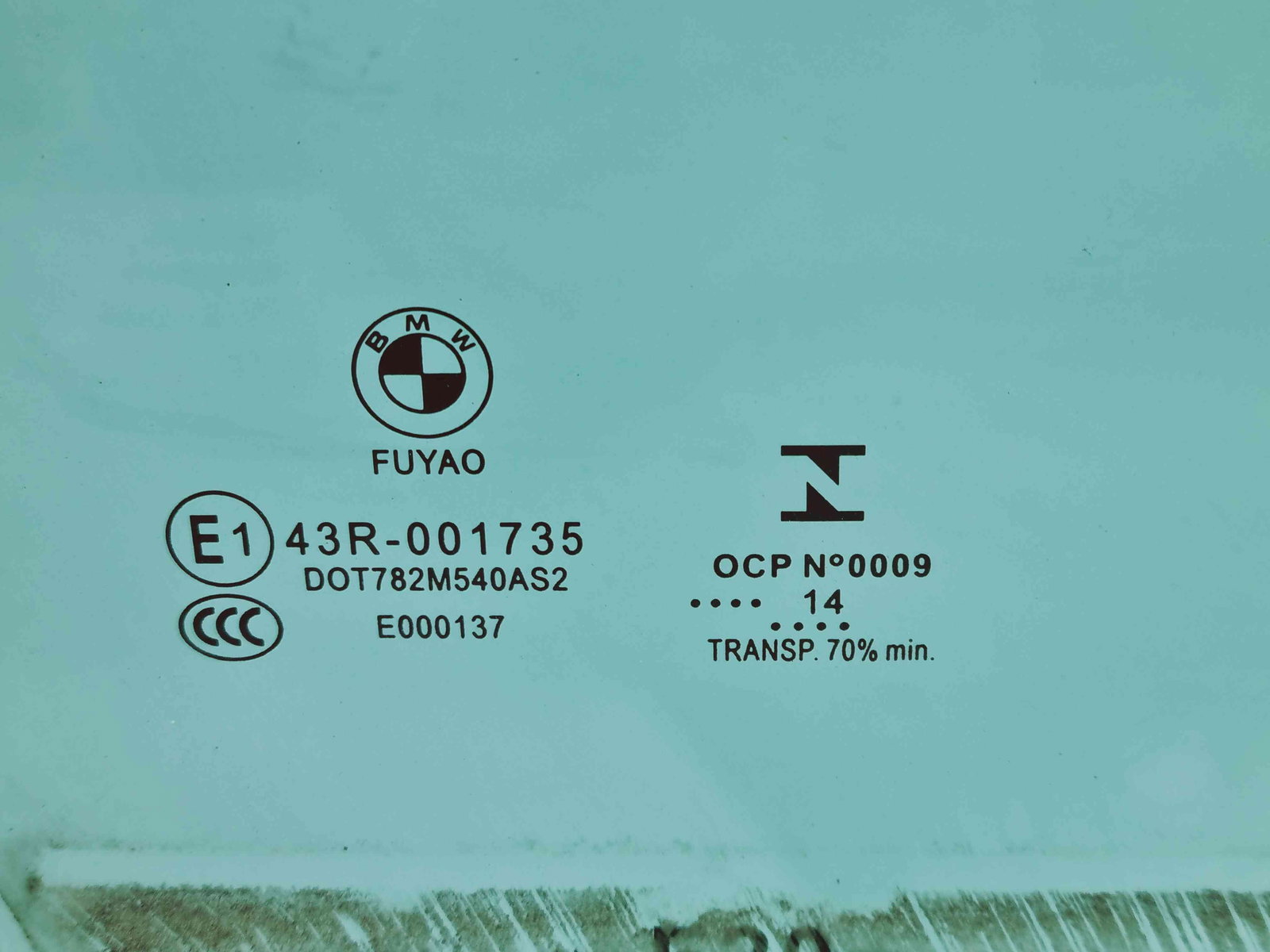 Geam usa dreapta fata Bmw 1 (F20) [Fabr 2011-2017] OEM - imagine 2