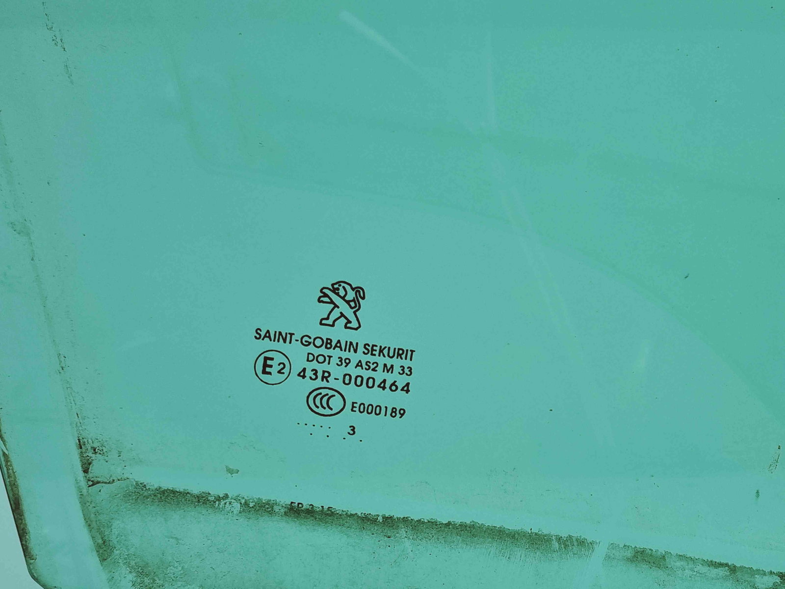 Geam usa dreapta fata Peugeot 208 [Fabr 2012-2024] OEM - imagine 2