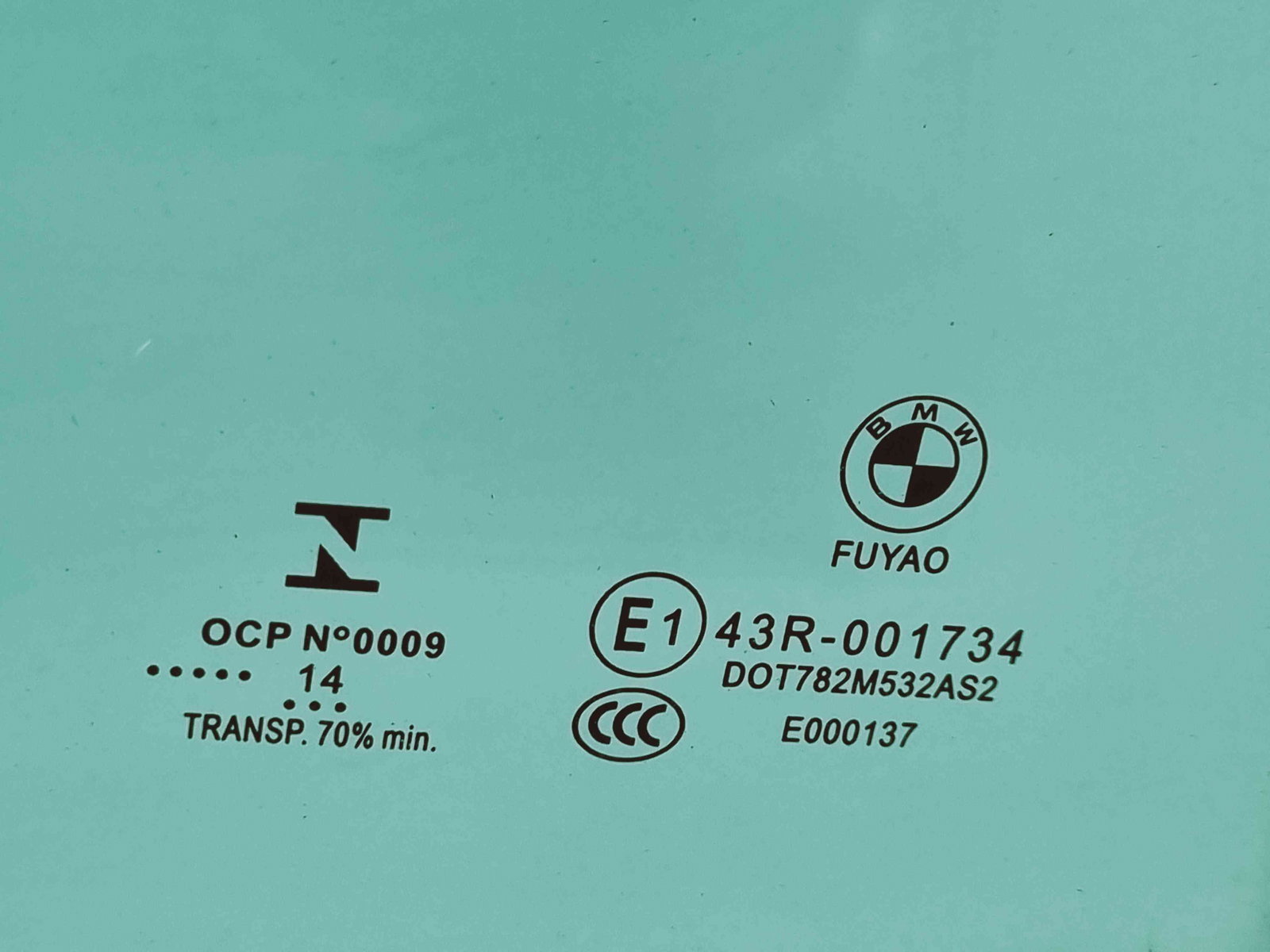 Geam usa dreapta spate Bmw 1 (F20) [Fabr 2011-2017] OEM - imagine 2