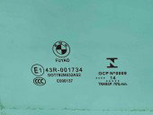 Geam usa stanga spate Bmw 1 (F20) [Fabr 2011-2017] OEM