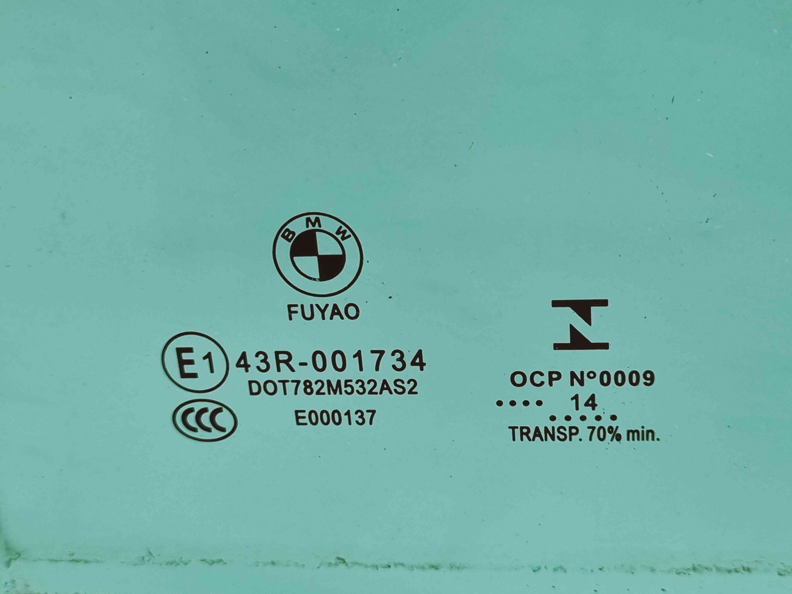 Geam usa stanga spate Bmw 1 (F20) [Fabr 2011-2017] OEM - imagine 2