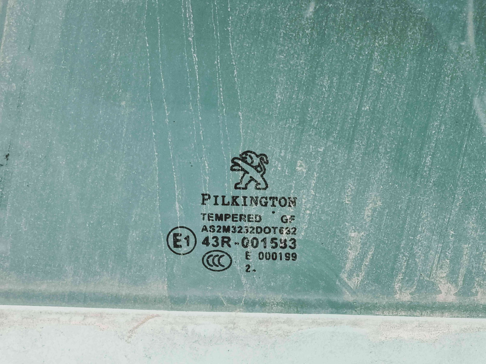 Geam usa stanga spate Peugeot 208 [Fabr 2012-2024] OEM - imagine 2